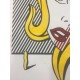 Roy Lichtenstein litografia cm 35x50 timbro STYRIA - Castelli Graphics