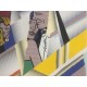 Roy Lichtenstein litografia cm 35x50 timbro STYRIA - Castelli Graphics