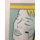 Roy Lichtenstein litografia cm 35x50 timbro STYRIA - Castelli Graphics