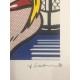 Roy Lichtenstein litografia cm 35x50 timbro STYRIA - Castelli Graphics