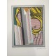 Roy Lichtenstein litografia cm 35x50 timbro STYRIA - Castelli Graphics