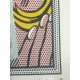 Roy Lichtenstein litografia cm 35x50 timbro STYRIA - Castelli Graphics