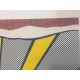 Roy Lichtenstein litografia cm 35x50 timbro STYRIA - Castelli Graphics