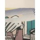 Roy Lichtenstein litografia cm 35x50 timbro STYRIA - Castelli Graphics