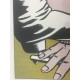 Roy Lichtenstein litografia cm 35x50 timbro STYRIA - Castelli Graphics