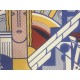 Roy Lichtenstein litografia cm 35x50 timbro STYRIA - Castelli Graphics