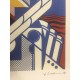 Roy Lichtenstein litografia cm 35x50 timbro STYRIA - Castelli Graphics