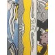 Roy Lichtenstein litografia cm 35x50 timbro STYRIA - Castelli Graphics