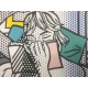 Roy Lichtenstein litografia cm 35x50 timbro STYRIA - Castelli Graphics