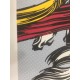 Roy Lichtenstein litografia cm 35x50 timbro STYRIA - Castelli Graphics