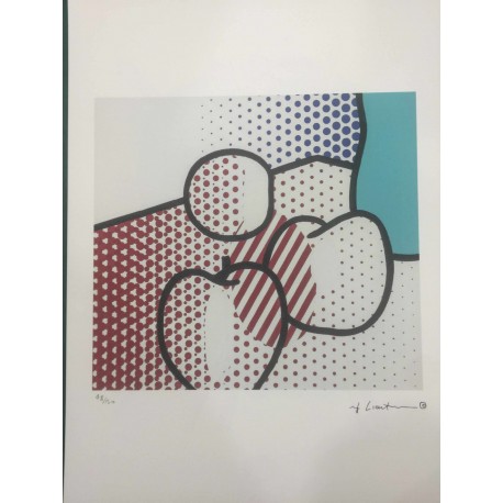 Roy Lichtenstein litografia cm 35x50 timbro STYRIA - Castelli Graphics