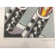 Roy Lichtenstein litografia cm 35x50 timbro STYRIA - Castelli Graphics