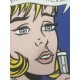 Roy Lichtenstein litografia cm 35x50 timbro STYRIA - Castelli Graphics