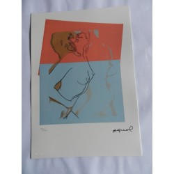 Andy Warhol Lithografie ex. 125 cm 35x50