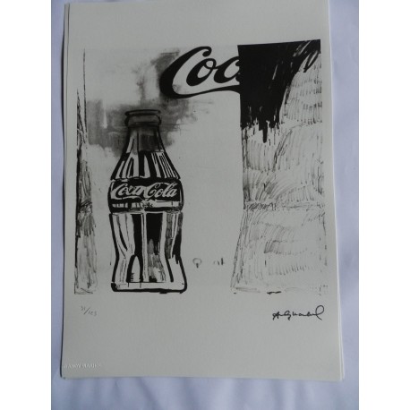 Andy Warhol Lithograph ex. 125 cm 35x50