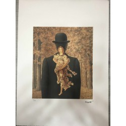 Rene Magritte Litografia 50x70 cm SPADEM - AROARTE Certificato