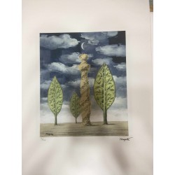 Rene Magritte Litografia 50x70 cm SPADEM - AROARTE Certificato