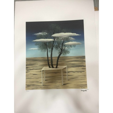 Rene Magritte Litografia 50x70 cm SPADEM - AROARTE Certificato