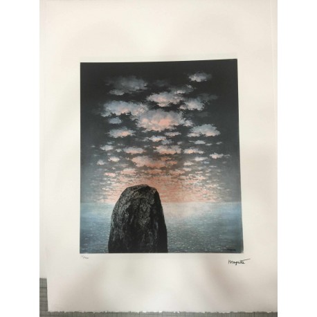 Rene Magritte Litografia 50x70 cm SPADEM - AROARTE Certificato