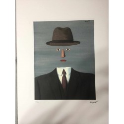 Rene Magritte Litografia 50x70 cm SPADEM - AROARTE Certificato