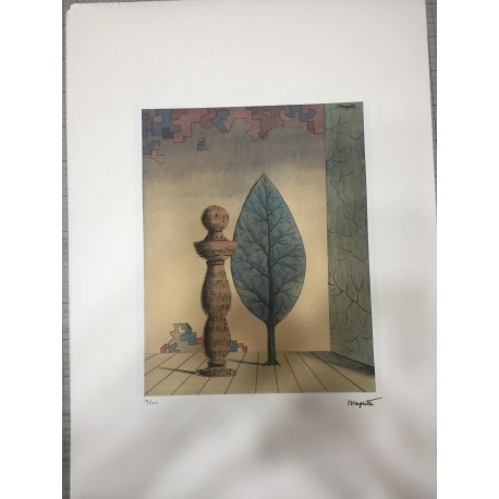 Rene Magritte Litografia 50x70 cm SPADEM - AROARTE Certificato