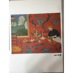 Henri Matisse Litografia cm 50x70 con autentica edizione 1995