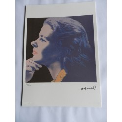 Andy Warhol Lithographie ex. 125 cm 35 x 50