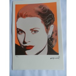 Andy Warhol Lithographie ex. 125 cm 35 x 50