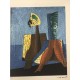 Max Ernst litografia 50x70 cm firma in lastra edizione Spadem