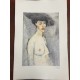 Modigliani Amedeo Litografia cm 51x78 con autentica edizione Georges Israel