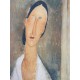 Modigliani Amedeo Litografia cm 51x78 con autentica edizione Georges Israel