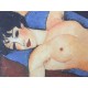 Modigliani Amedeo Litografia cm 51x78 con autentica edizione Georges Israel