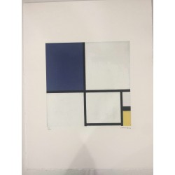 Piet Mondrian litografia 50x70 cm edizione Leonardo Artis