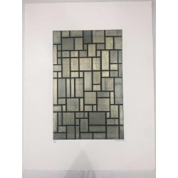 Piet Mondrian litografia 50x70 cm edizione Leonardo Artis