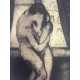 Edvard Munch  - litografia 50x70 cm certificato edizione TREC