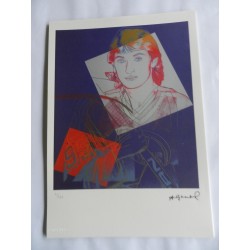 Andy Warhol Lithographie ex. 125 cm 35 x 50