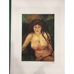 Edvard Munch  - litografia 50x70 cm certificato edizione TREC