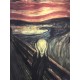 Edvard Munch  - litografia 50x70 cm certificato edizione TREC