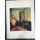 Edvard Munch  - litografia 50x70 cm certificato edizione TREC