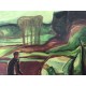 Edvard Munch  - litografia 50x70 cm certificato edizione TREC