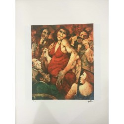 Remo Squillantini litografia 50x70 cm edizione Studio RGB