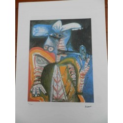 Picasso Litografia 50x70 cm edizione Foundation Museo