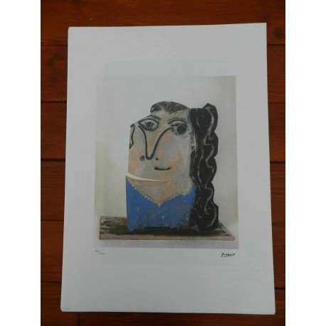 Picasso Litografia 50x70 cm edizione Foundation Museo