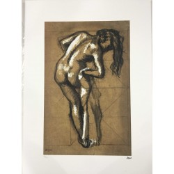 Edgar Degas Litografia cm 50x70 ed. Certificat de procedència Donald Art Co. (1)