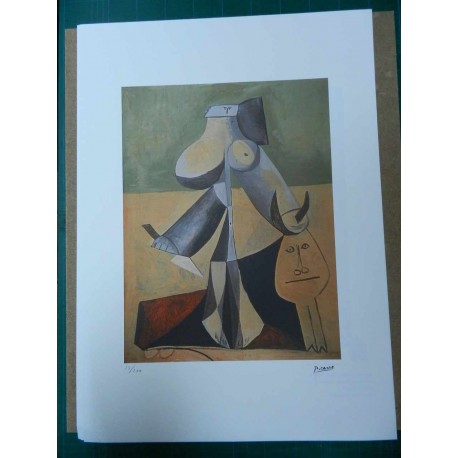 Picasso Litografia 50x70 cm edizione Foundation Museo