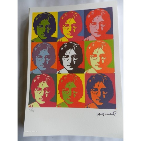 Andy Warhol Litografia ex. 125 cm 35x50