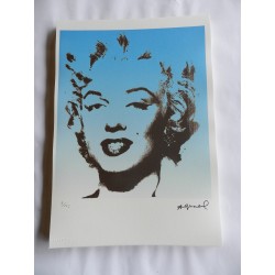 Andy Warhol Lithographie ex. 125 cm 35 x 50