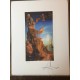 Salvador Dali cm 50x65 carta BFK RIVES firmato a matita timbro artista