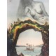 Salvador Dali cm 50x65 carta BFK RIVES firmato a matita timbro artista