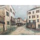 Utrillo Maurice Litografia cm 50x70 con autentica edizione 1995